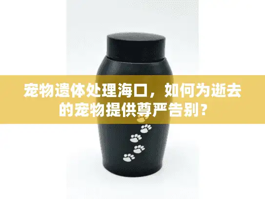 宠物遗体处理海口，如何为逝去的宠物提供尊严告别？