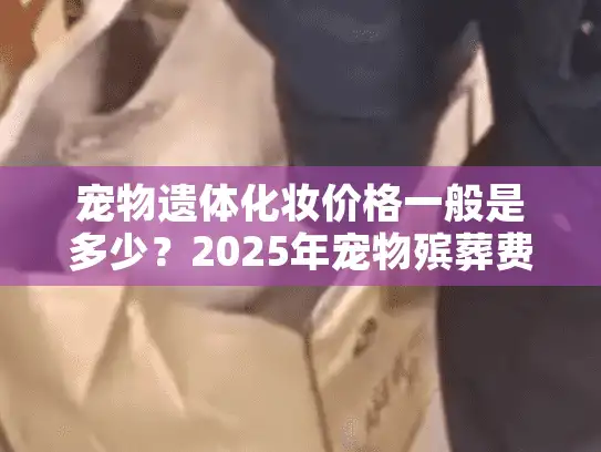宠物遗体化妆价格一般是多少？2025年宠物殡葬费用最新解析