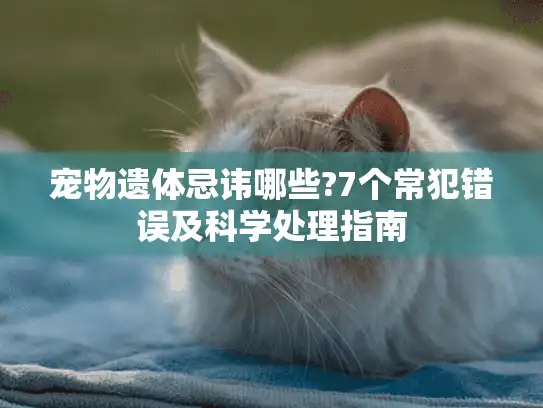 宠物遗体忌讳哪些?7个常犯错误及科学处理指南