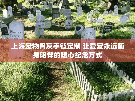 上海宠物骨灰手链定制 让爱宠永远随身陪伴的暖心纪念方式