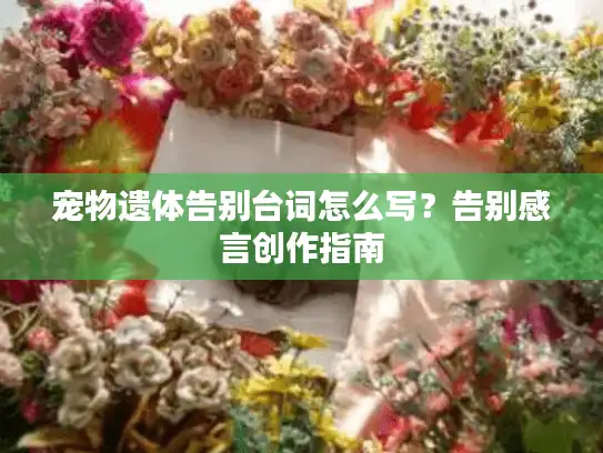 宠物遗体告别台词怎么写？告别感言创作指南