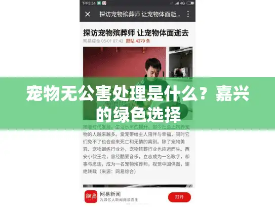宠物无公害处理是什么？嘉兴的绿色选择