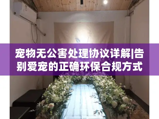 宠物无公害处理协议详解|告别爱宠的正确环保合规方式