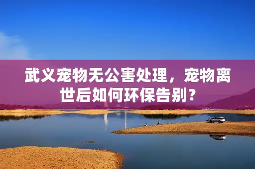 武义宠物无公害处理，宠物离世后如何环保告别？