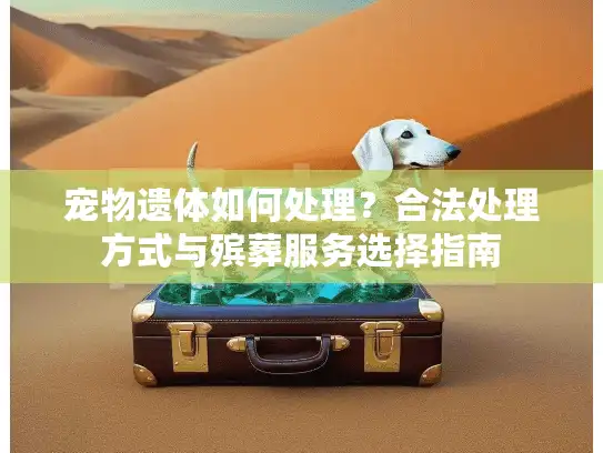 宠物遗体如何处理？合法处理方式与殡葬服务选择指南