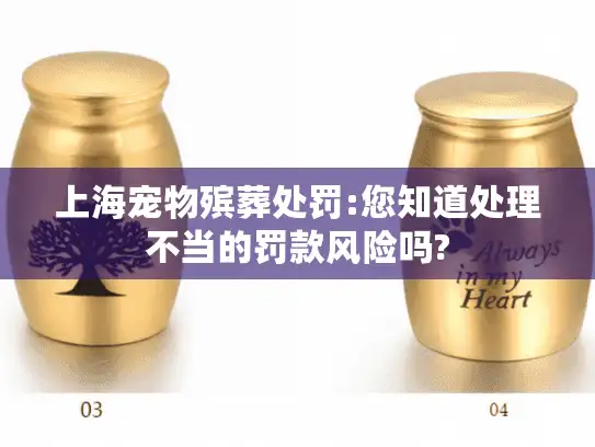 上海宠物殡葬处罚:您知道处理不当的罚款风险吗?