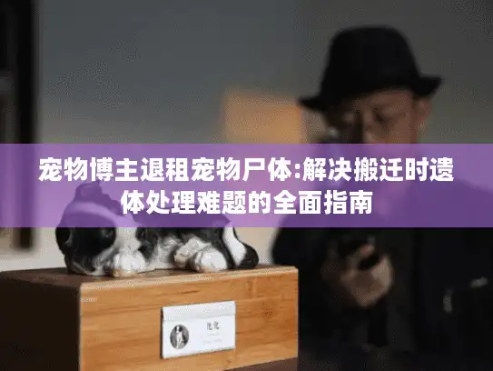 宠物博主退租宠物尸体:解决搬迁时遗体处理难题的全面指南