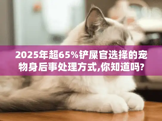 2025年超65%铲屎官选择的宠物身后事处理方式,你知道吗?