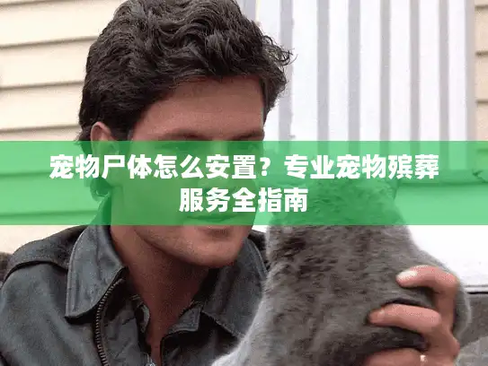 宠物尸体怎么安置？专业宠物殡葬服务全指南