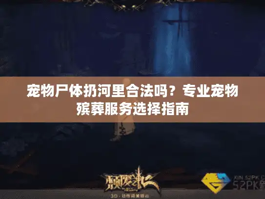宠物尸体扔河里合法吗？专业宠物殡葬服务选择指南