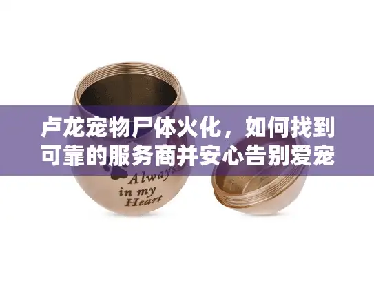 卢龙宠物尸体火化，如何找到可靠的服务商并安心告别爱宠？