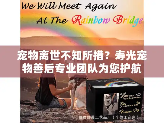 宠物离世不知所措？寿光宠物善后专业团队为您护航