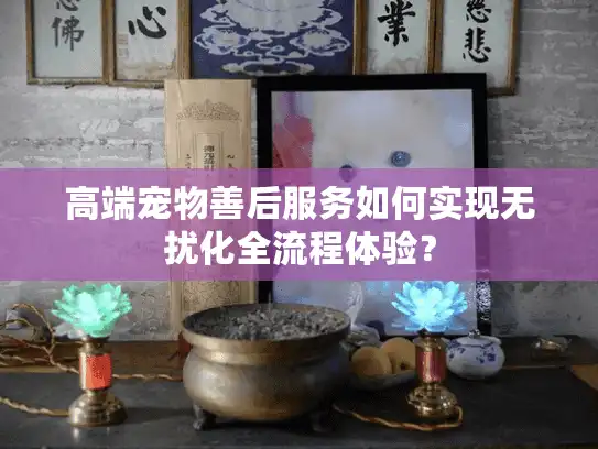 高端宠物善后服务如何实现无扰化全流程体验？
