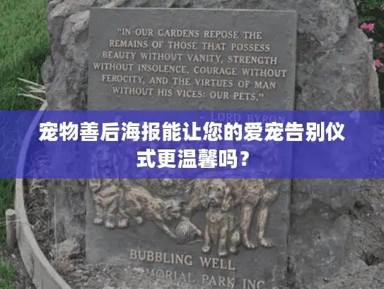 宠物善后海报能让您的爱宠告别仪式更温馨吗？