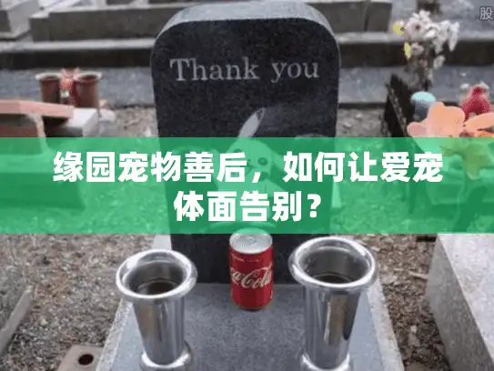 缘园宠物善后，如何让爱宠体面告别？