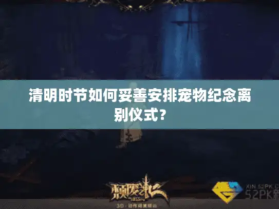 清明时节如何妥善安排宠物纪念离别仪式？