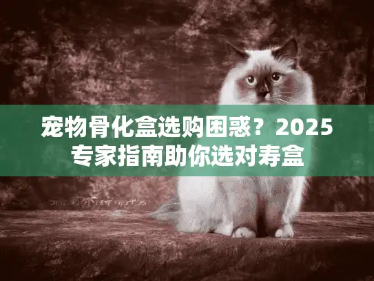 宠物骨化盒选购困惑？2025专家指南助你选对寿盒