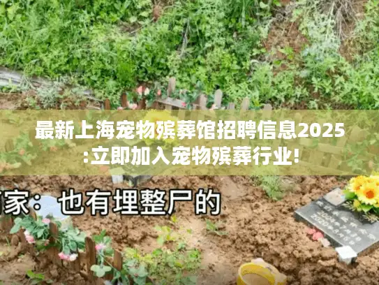 最新上海宠物殡葬馆招聘信息2025:立即加入宠物殡葬行业!