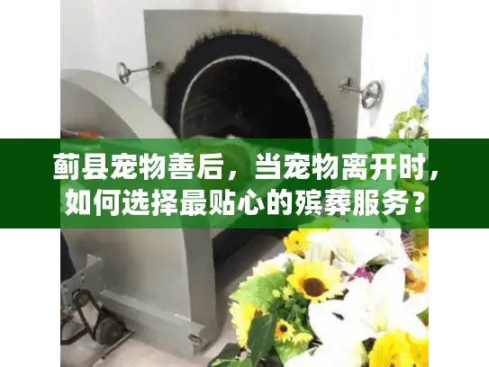 蓟县宠物善后，当宠物离开时，如何选择最贴心的殡葬服务？