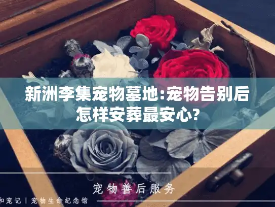 新洲李集宠物墓地:宠物告别后怎样安葬最安心?
