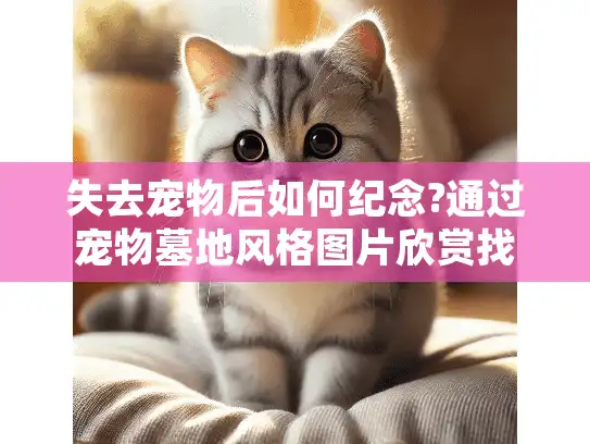 失去宠物后如何纪念?通过宠物墓地风格图片欣赏找到治愈方案