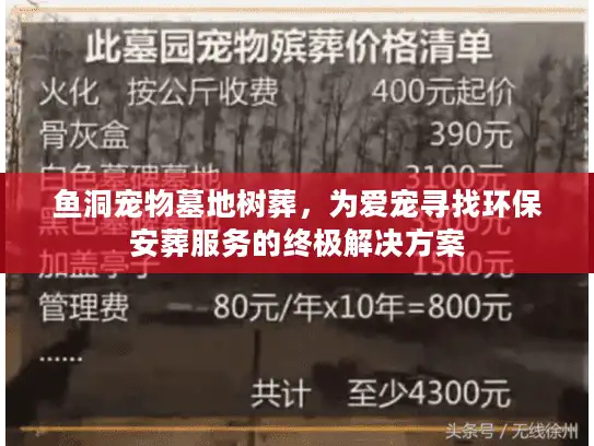 鱼洞宠物墓地树葬，为爱宠寻找环保安葬服务的终极解决方案