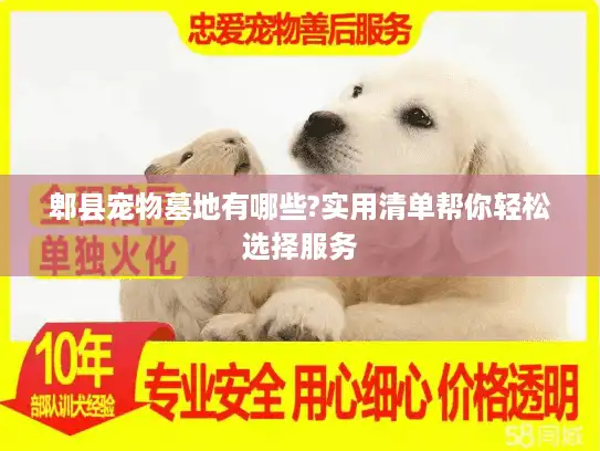 郫县宠物墓地有哪些?实用清单帮你轻松选择服务