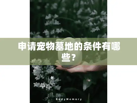 申请宠物墓地的条件有哪些？
