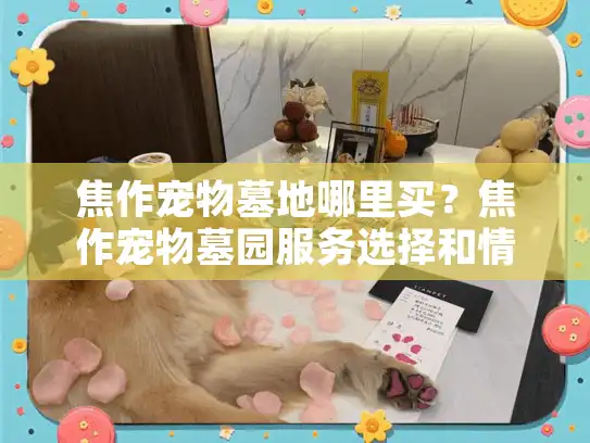 焦作宠物墓地哪里买？焦作宠物墓园服务选择和情感支持指南