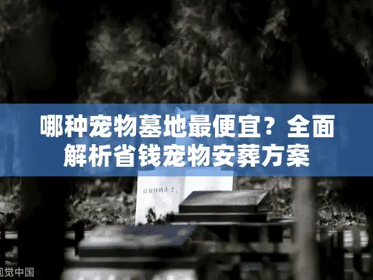 哪种宠物墓地最便宜？全面解析省钱宠物安葬方案