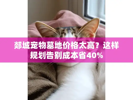 郯城宠物墓地价格太高？这样规划告别成本省40%
