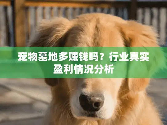 宠物墓地多赚钱吗？行业真实盈利情况分析
