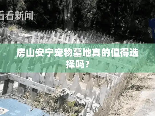 房山安宁宠物墓地真的值得选择吗？