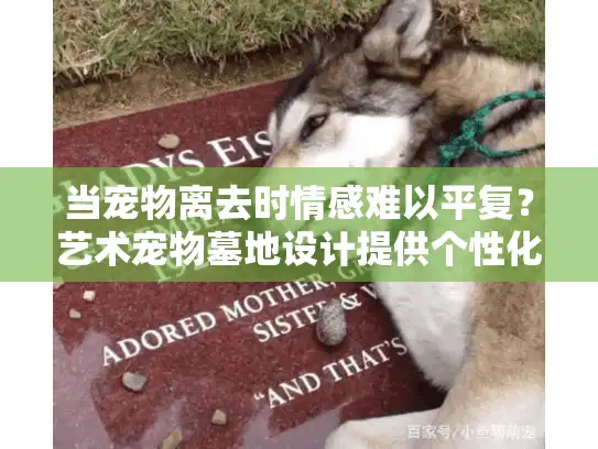 当宠物离去时情感难以平复？艺术宠物墓地设计提供个性化纪念方案