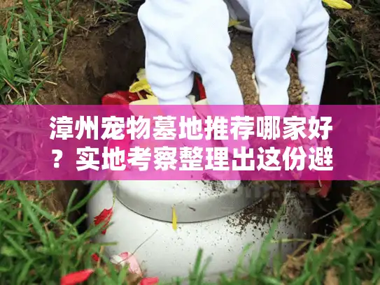 漳州宠物墓地推荐哪家好？实地考察整理出这份避坑指南