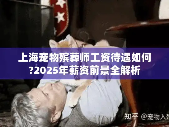上海宠物殡葬师工资待遇如何?2025年薪资前景全解析