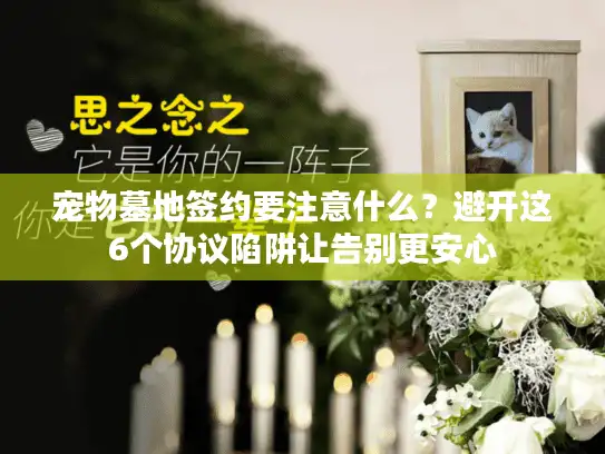 宠物墓地签约要注意什么？避开这6个协议陷阱让告别更安心