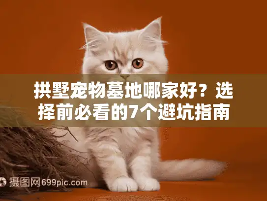 拱墅宠物墓地哪家好？选择前必看的7个避坑指南