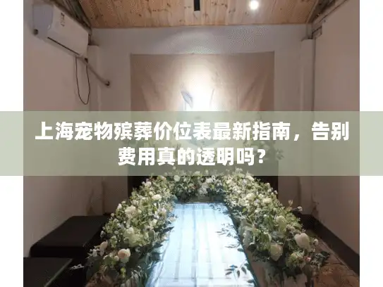 上海宠物殡葬价位表最新指南，告别费用真的透明吗？