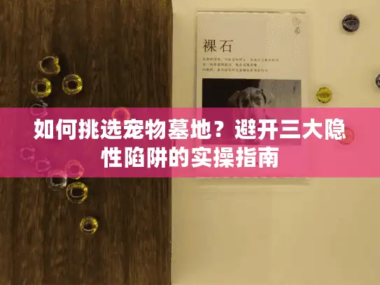 如何挑选宠物墓地？避开三大隐性陷阱的实操指南