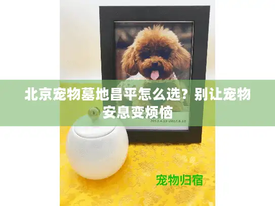 北京宠物墓地昌平怎么选？别让宠物安息变烦恼