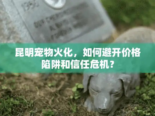 昆明宠物火化，如何避开价格陷阱和信任危机？