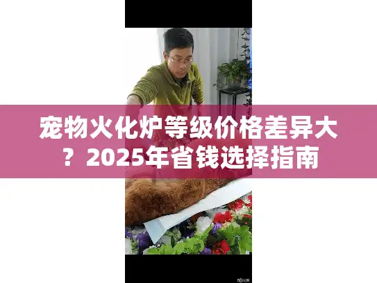 宠物火化炉等级价格差异大？2025年省钱选择指南