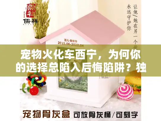 宠物火化车西宁，为何你的选择总陷入后悔陷阱？独家避坑实战策略