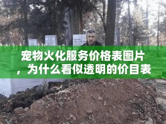 宠物火化服务价格表图片，为什么看似透明的价目表暗藏玄机？