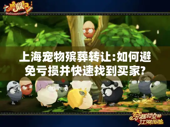 上海宠物殡葬转让:如何避免亏损并快速找到买家?