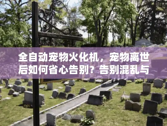 全自动宠物火化机，宠物离世后如何省心告别？告别混乱与遗憾的终极方案