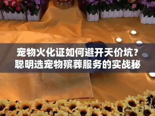宠物火化证如何避开天价坑？聪明选宠物殡葬服务的实战秘诀
