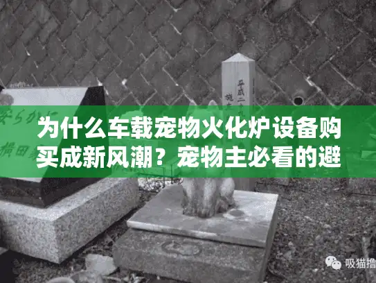 为什么车载宠物火化炉设备购买成新风潮？宠物主必看的避坑指南