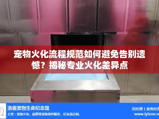 宠物火化流程规范如何避免告别遗憾？揭秘专业火化差异点